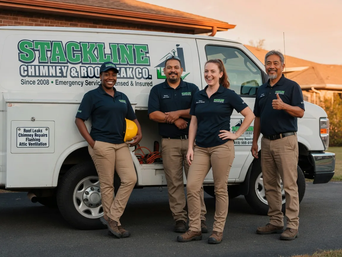 Chimney flashing repair company in Terrell, NC
